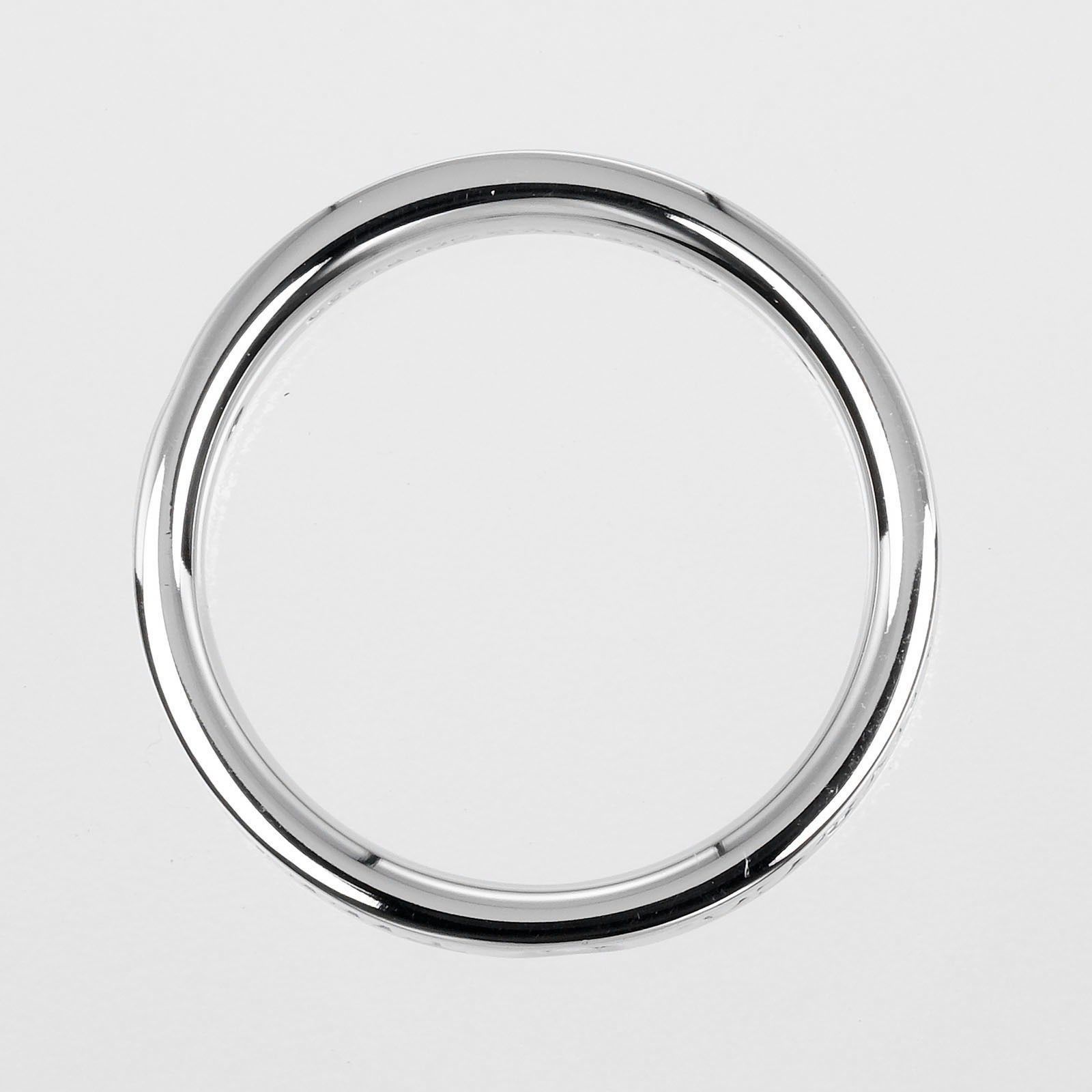 Tiffany & Co. Tiffany & Co. Flat Ring Platinum / 3P Diamond Size ONE SIZE - 10 Thumbnail