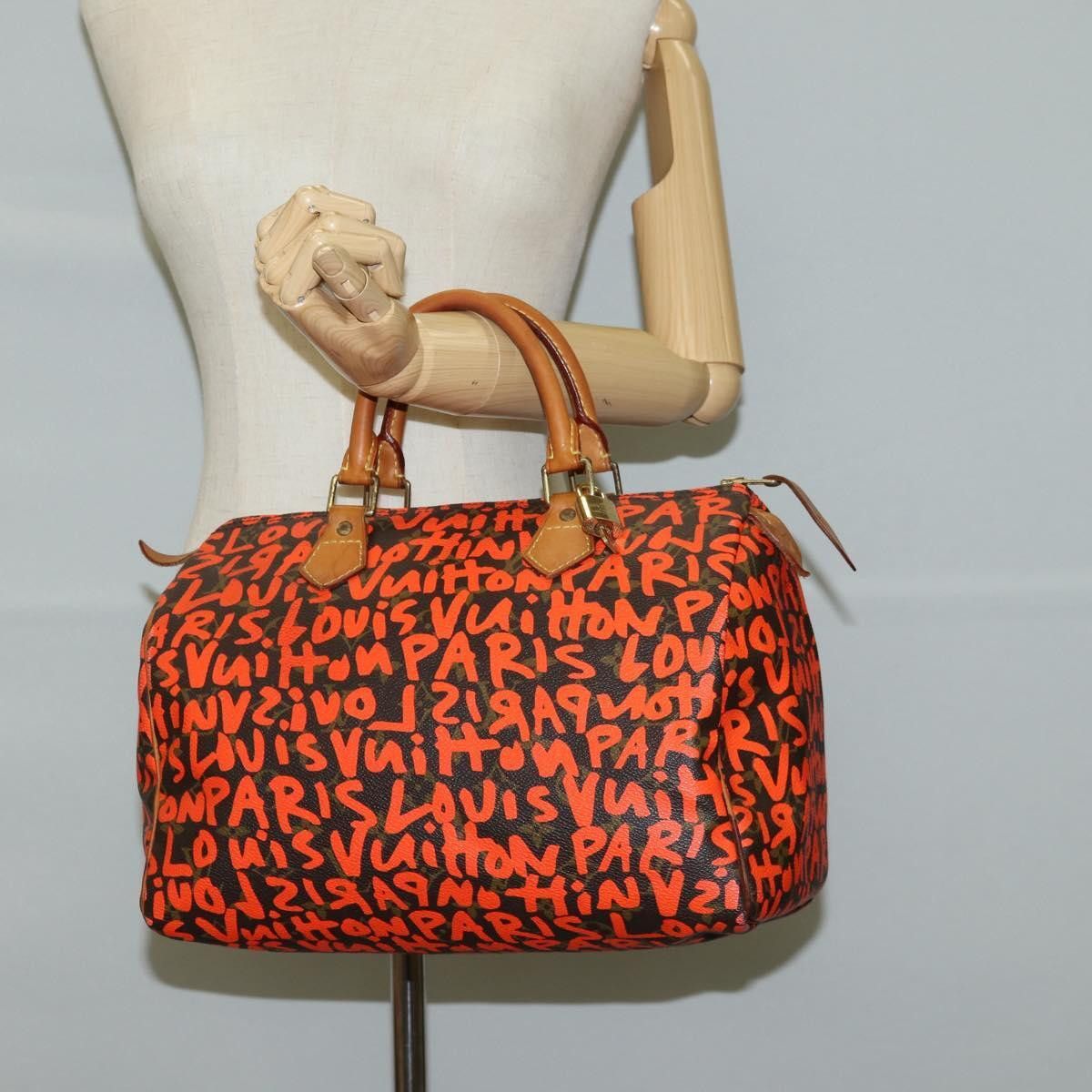 Louis Vuitton Louis Vuitton Speedy Handbag Limited Edition Monogram Graffiti Size ONE SIZE - 14 Thumbnail