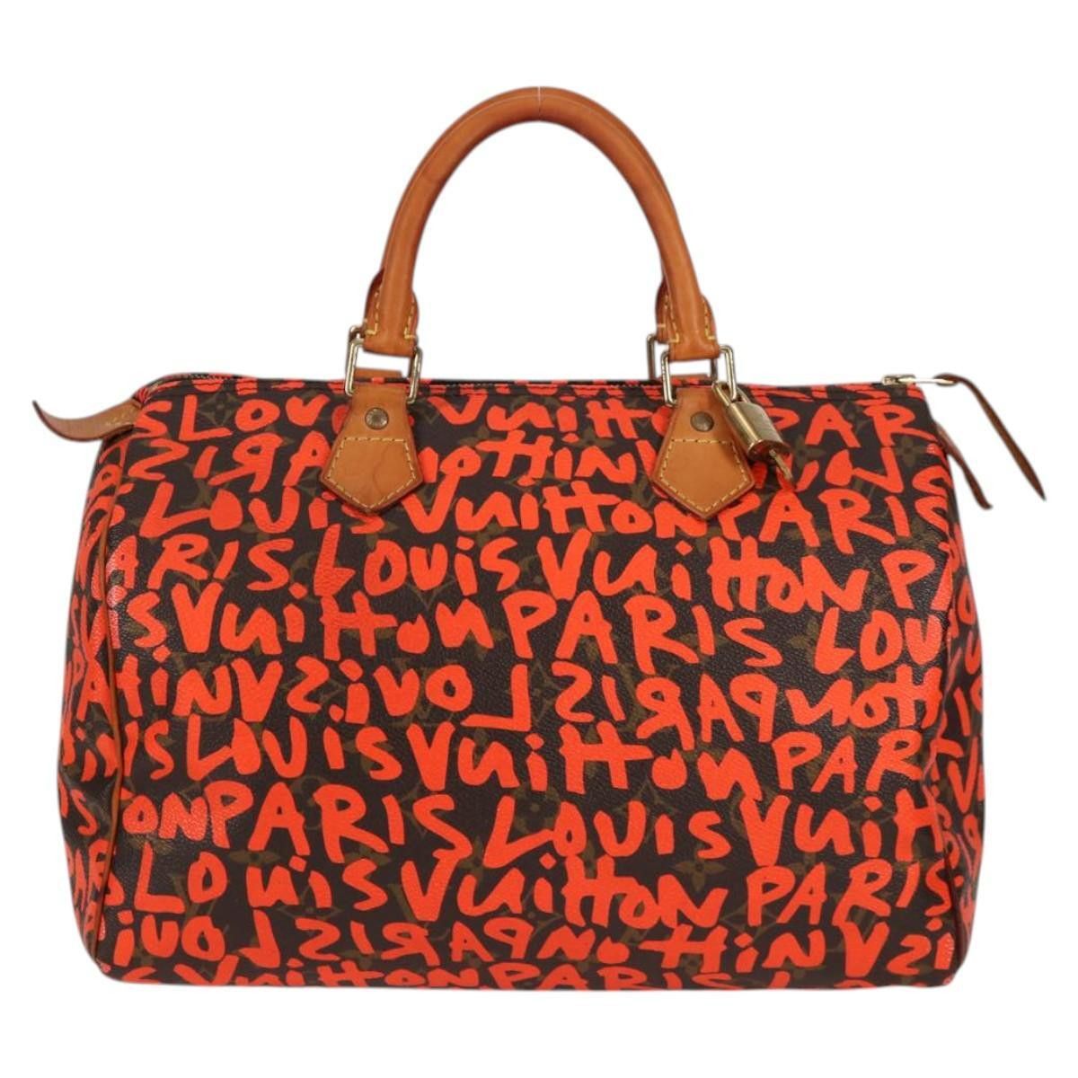 Louis Vuitton Louis Vuitton Speedy Handbag Limited Edition Monogram Graffiti Size ONE SIZE - 19 Thumbnail