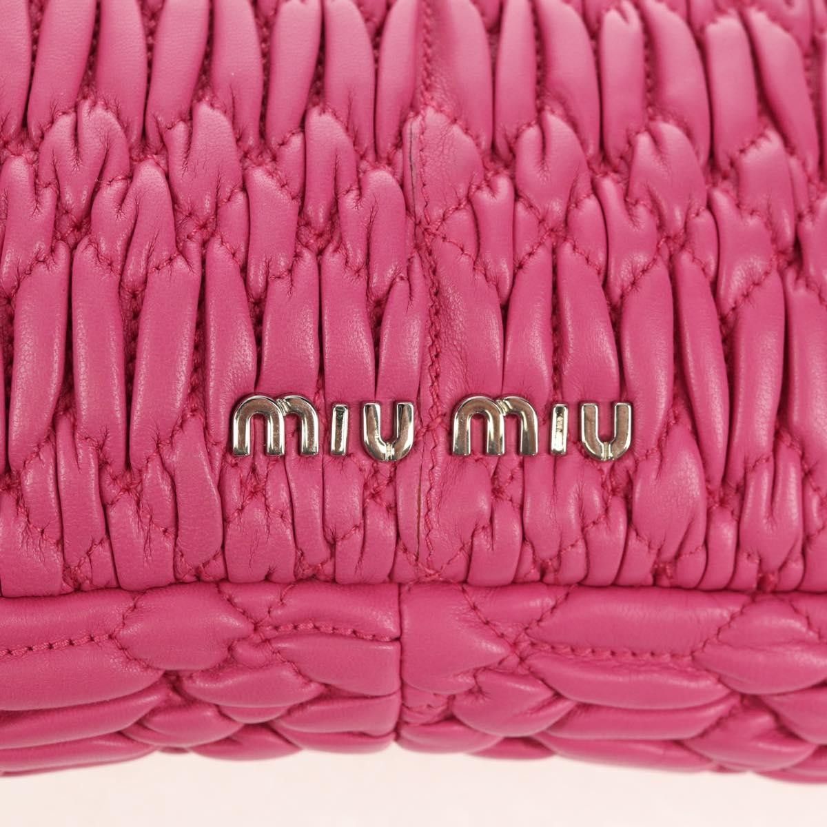 Miu Miu Miu Miu Crystal Clutch Matelasse Leather Size ONE SIZE - 17 Thumbnail