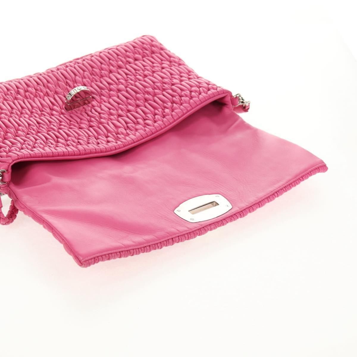 Miu Miu Miu Miu Crystal Clutch Matelasse Leather Size ONE SIZE - 20 Thumbnail