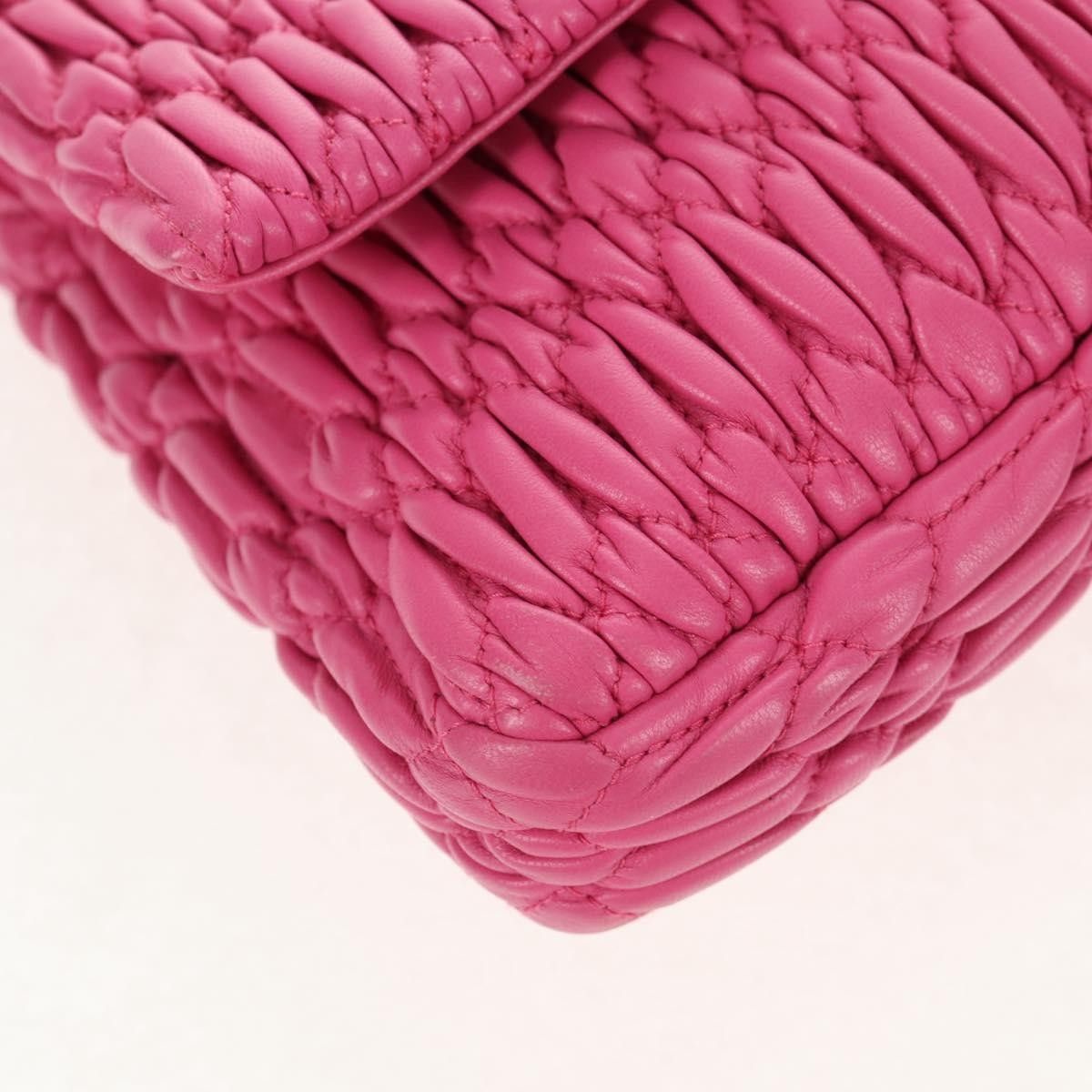 Miu Miu Miu Miu Crystal Clutch Matelasse Leather Size ONE SIZE - 13 Thumbnail