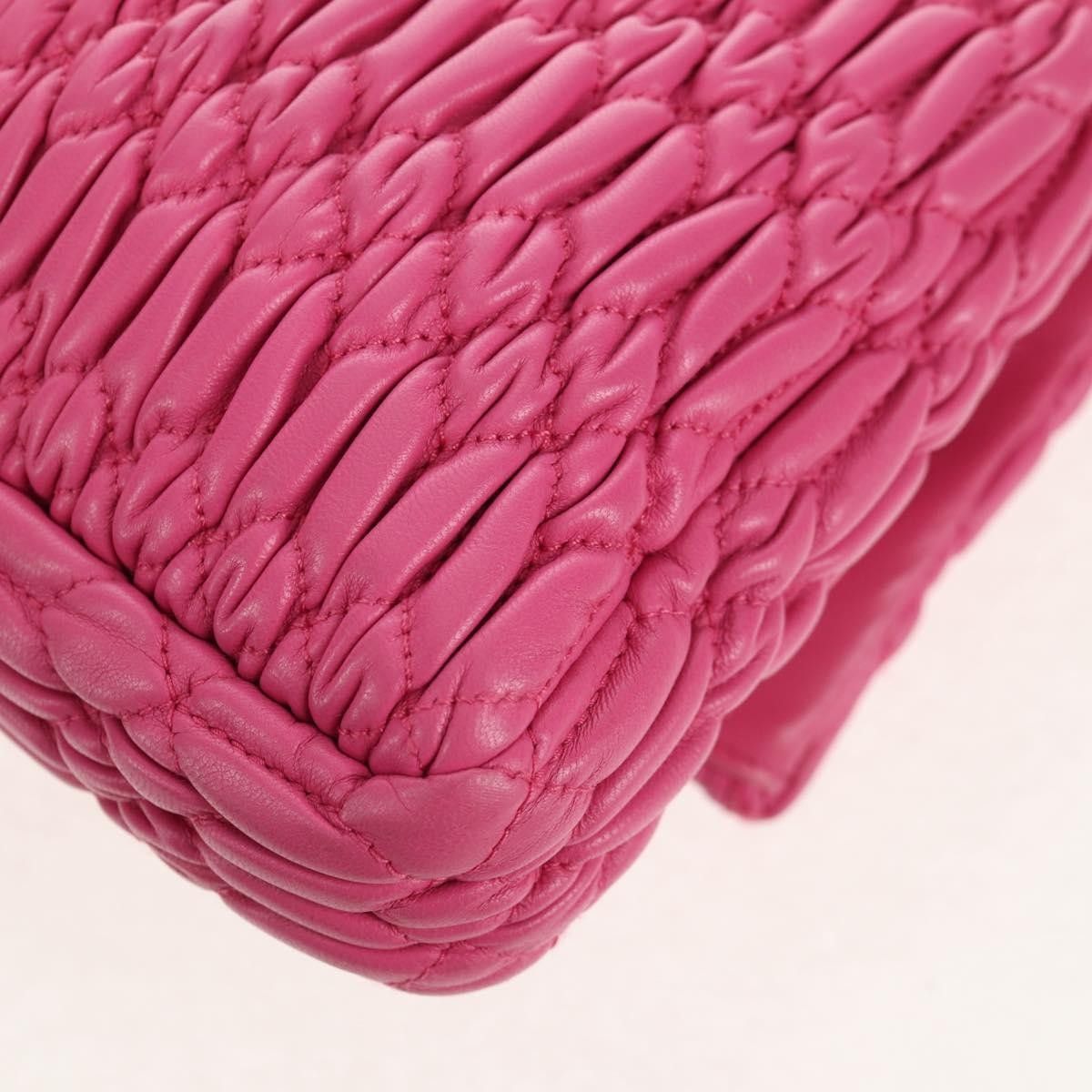 Miu Miu Miu Miu Crystal Clutch Matelasse Leather Size ONE SIZE - 16 Thumbnail