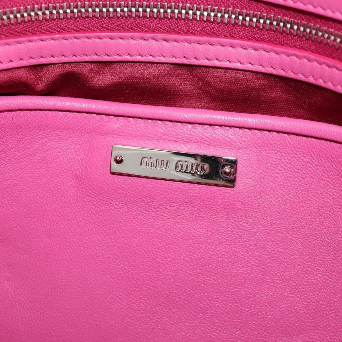 Miu Miu Miu Miu Crystal Clutch Matelasse Leather Size ONE SIZE - 21 Thumbnail
