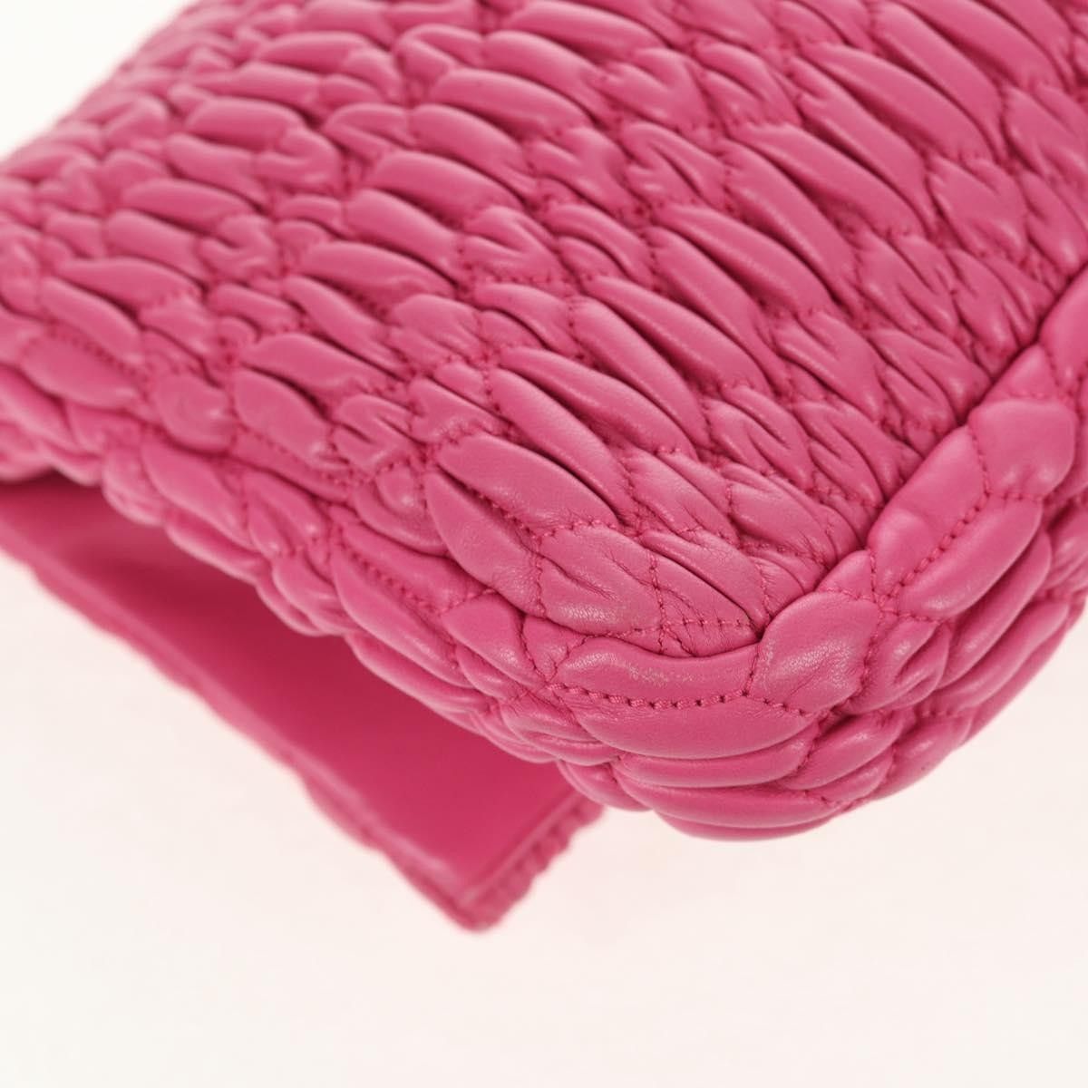 Miu Miu Miu Miu Crystal Clutch Matelasse Leather Size ONE SIZE - 15 Thumbnail