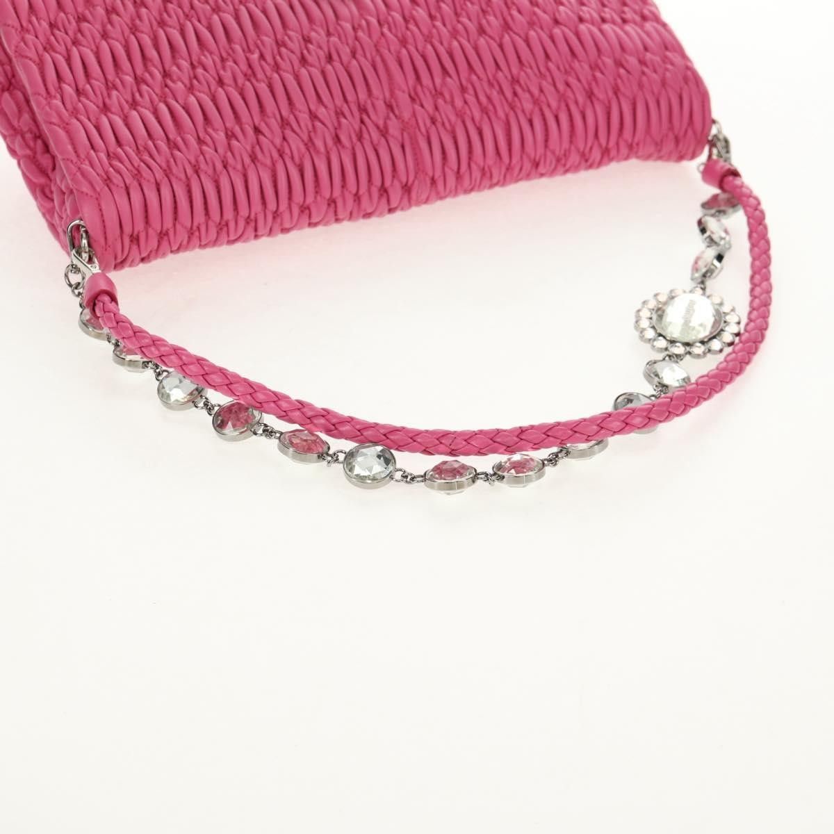 Miu Miu Miu Miu Crystal Clutch Matelasse Leather Size ONE SIZE - 7 Thumbnail