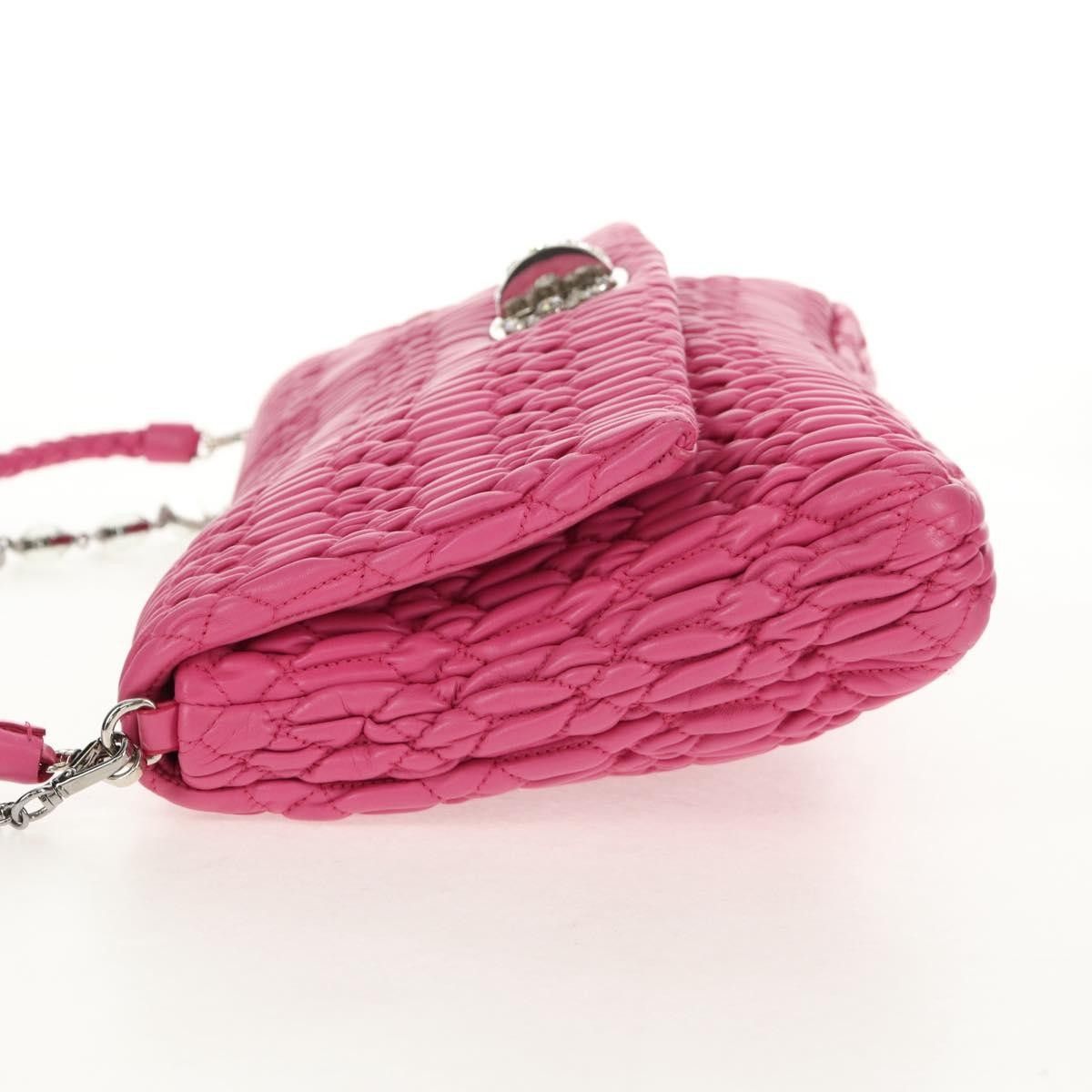 Miu Miu Miu Miu Crystal Clutch Matelasse Leather Size ONE SIZE - 4 Thumbnail