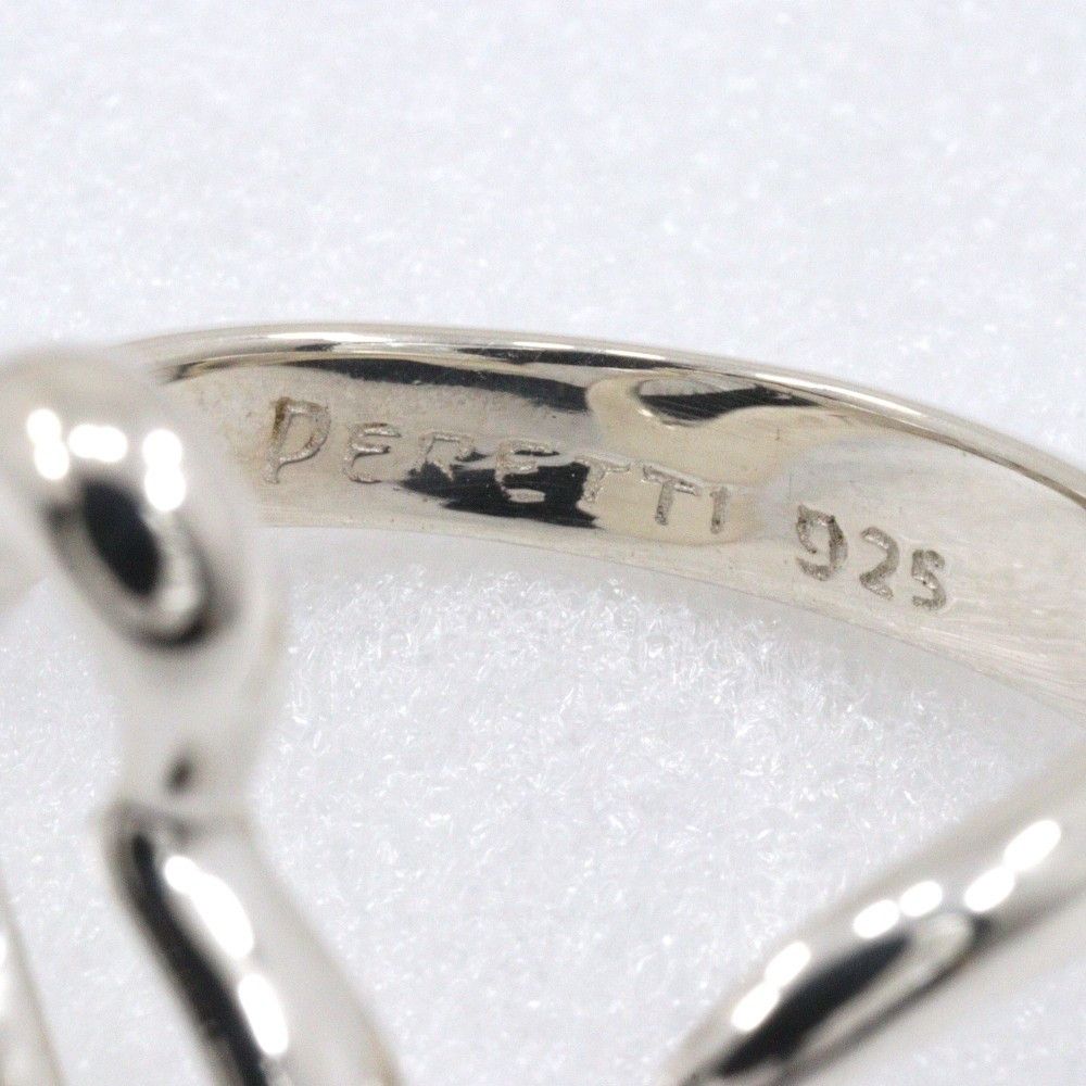 Tiffany & Co. Tiffany & Co. Elsa Peretti Open Heart Ring Silver 925 Size ONE SIZE - 5 Thumbnail