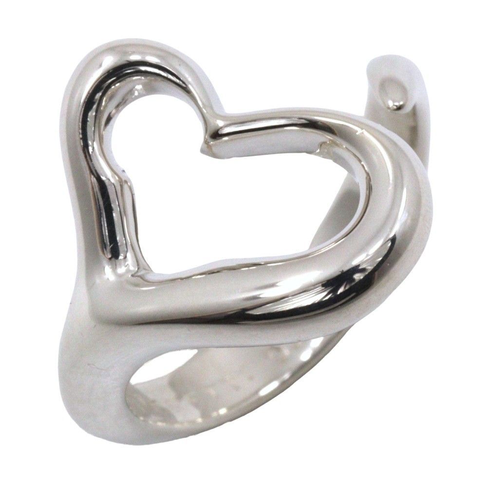 Tiffany & Co. Tiffany & Co. Elsa Peretti Open Heart Ring Silver 925 Size ONE SIZE - 2 Thumbnail