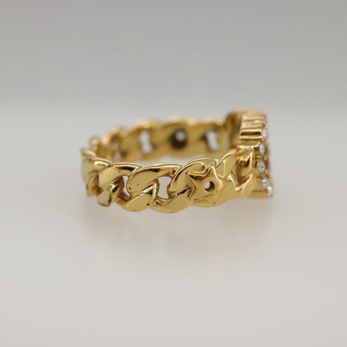 Dior Christian Dior CD ring Metal and Crystals Size ONE SIZE - 6 Thumbnail