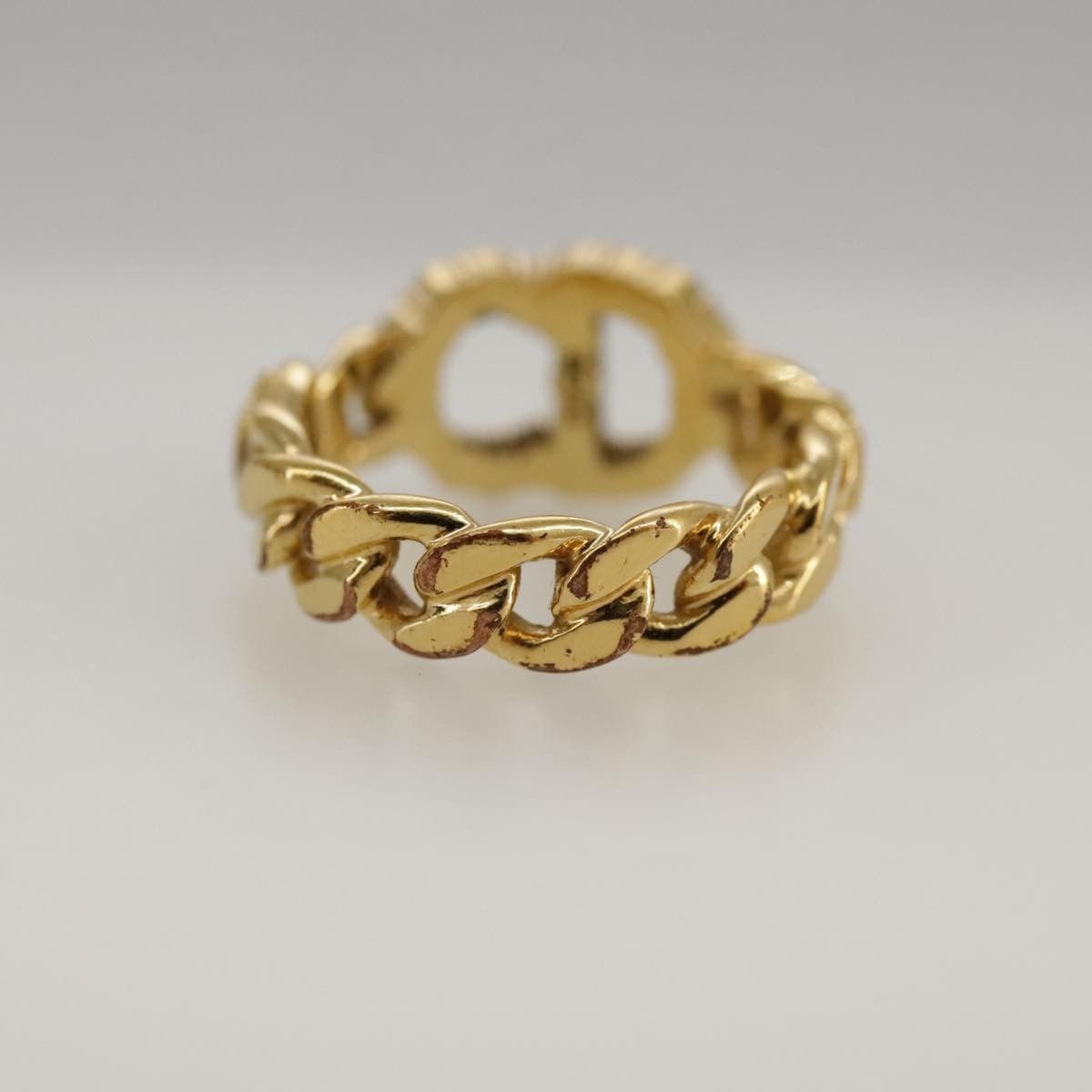 Dior Christian Dior CD ring Metal and Crystals Size ONE SIZE - 2 Thumbnail