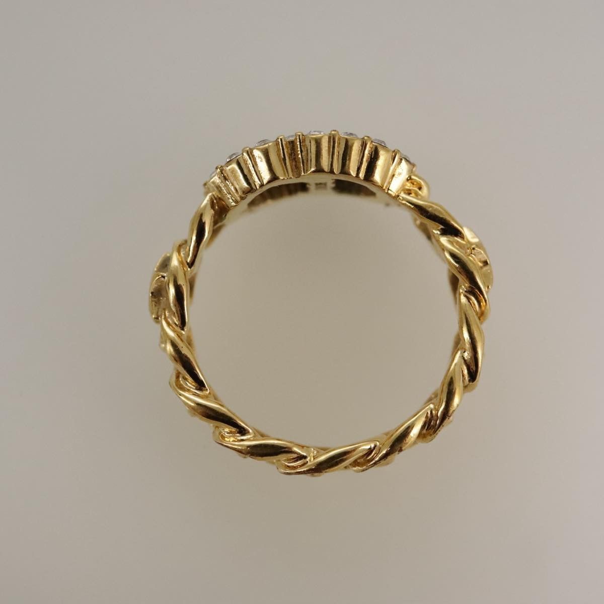 Dior Christian Dior CD ring Metal and Crystals Size ONE SIZE - 4 Thumbnail