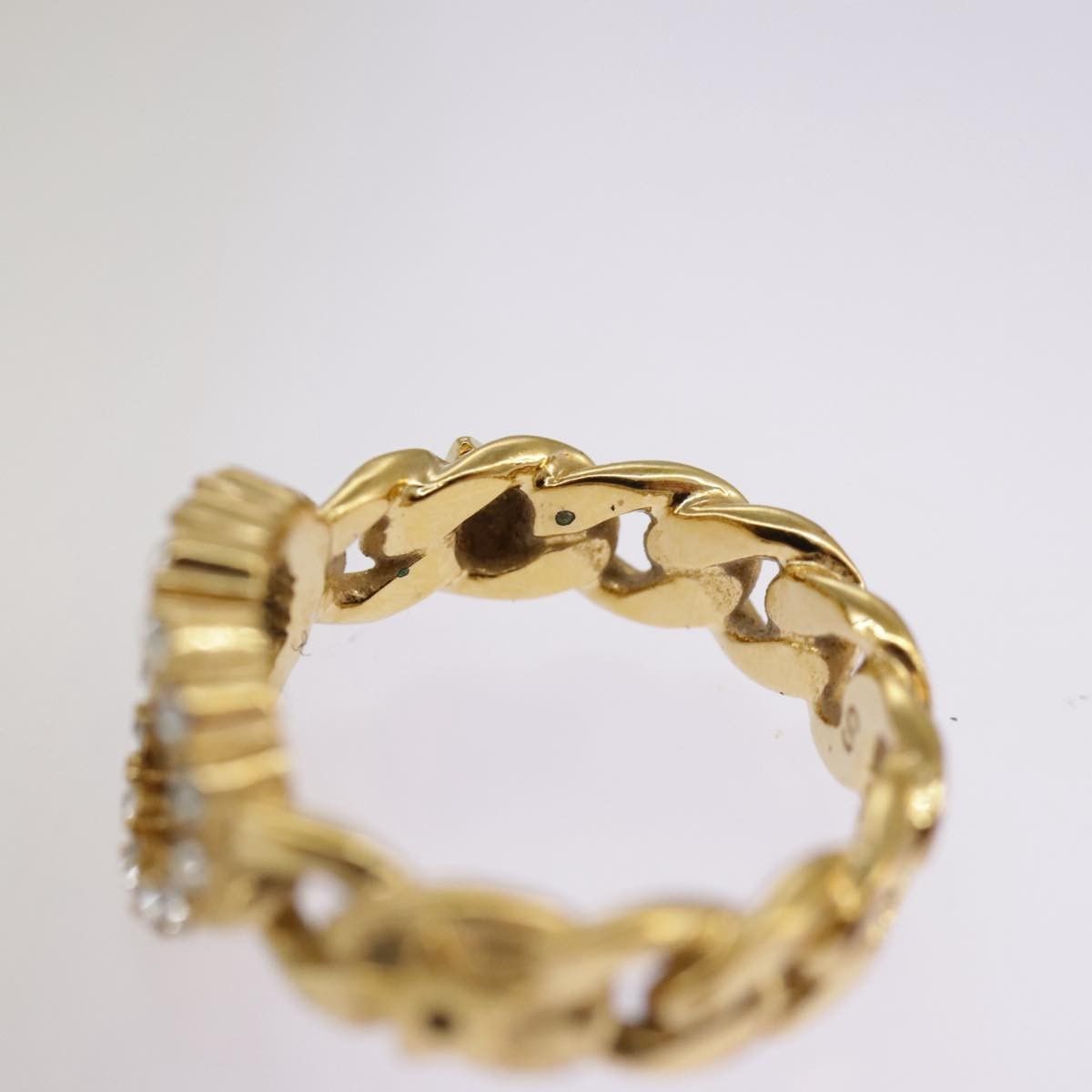 Dior Christian Dior CD ring Metal and Crystals Size ONE SIZE - 9 Thumbnail