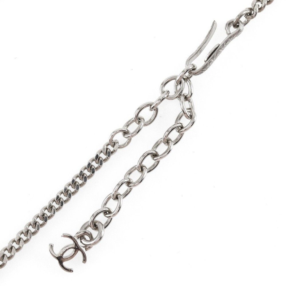 Chanel Chanel Vintage CC Pendent Necklace Plated Metal Size ONE SIZE - 5 Thumbnail