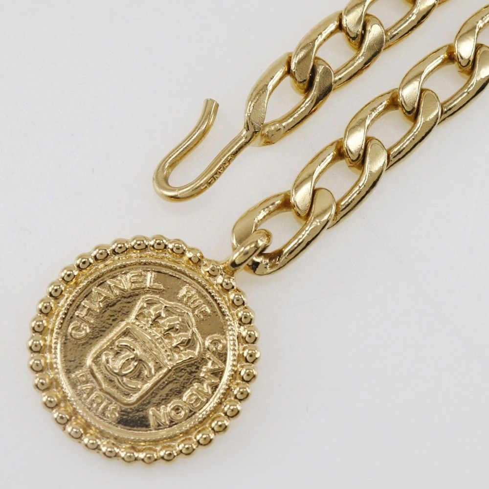 Chanel Chanel Vintage Medallion Chain Belt Metal Size ONE SIZE - 5 Thumbnail