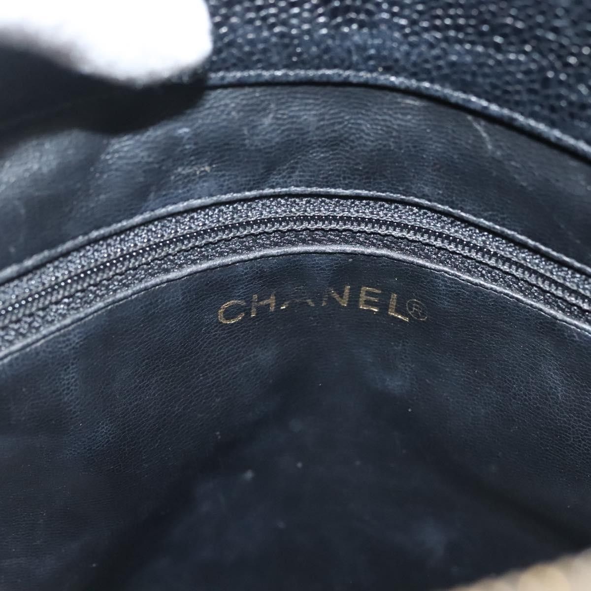 Chanel Chanel Vintage CC Logo Chain Tote Caviar Size ONE SIZE - 7 Thumbnail