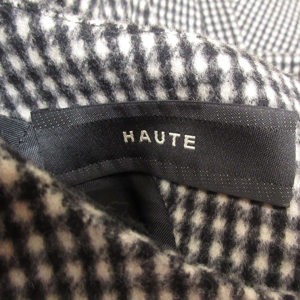 Other Other HAUTE Wool Rabbit Fur Check Pullover Knit Natural Material Tops DUTY FREE for USA Size ONE SIZE - 8 Thumbnail