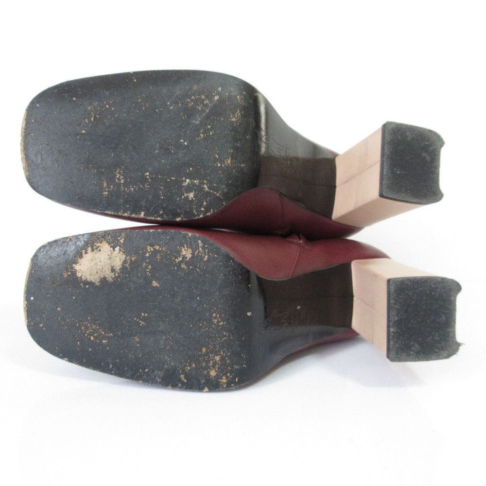 Marni Marni Marni Leather High Heel Ankle Boots Leather Shoes DUTY FREE for USA Size ONE SIZE - 8 Thumbnail