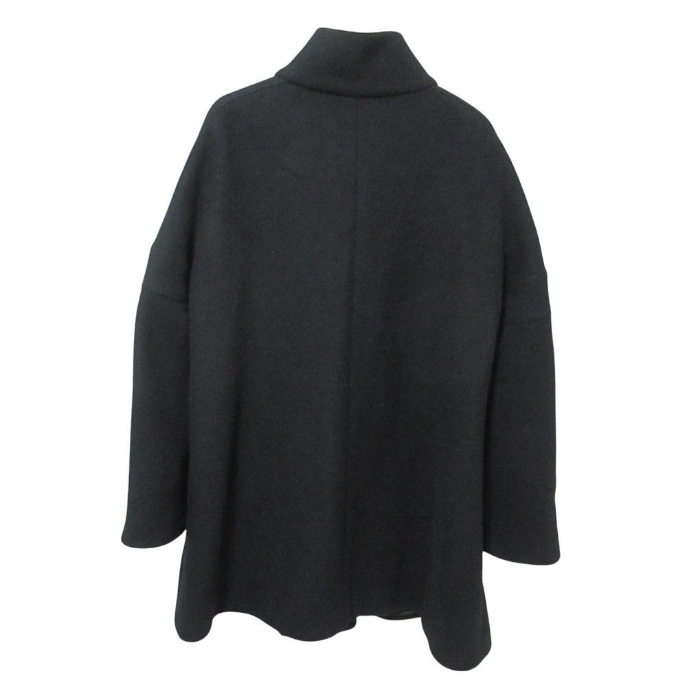 Armani Armani Emporio Armani Sleeve Zip Wool Coat Leather Outerwear DUTY FREE for USA Size ONE SIZE - 2 Thumbnail