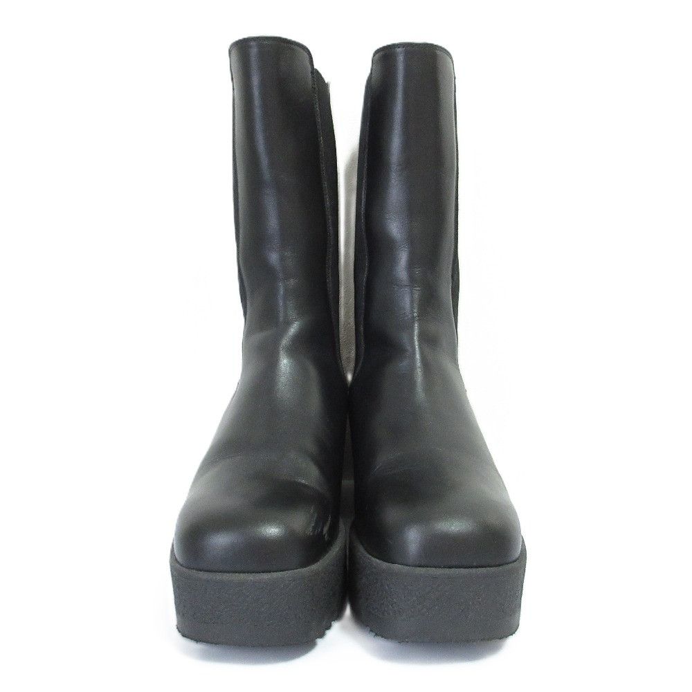 Max Mara MaxMara Max Mara WEEKEND Leather Chelsea Boots Leather Shoes DUTY FREE for USA Size ONE SIZE - 3 Thumbnail