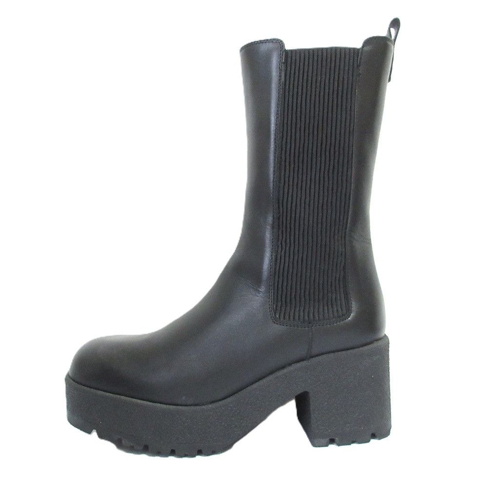 Max Mara MaxMara Max Mara WEEKEND Leather Chelsea Boots Leather Shoes DUTY FREE for USA Size ONE SIZE - 2 Thumbnail