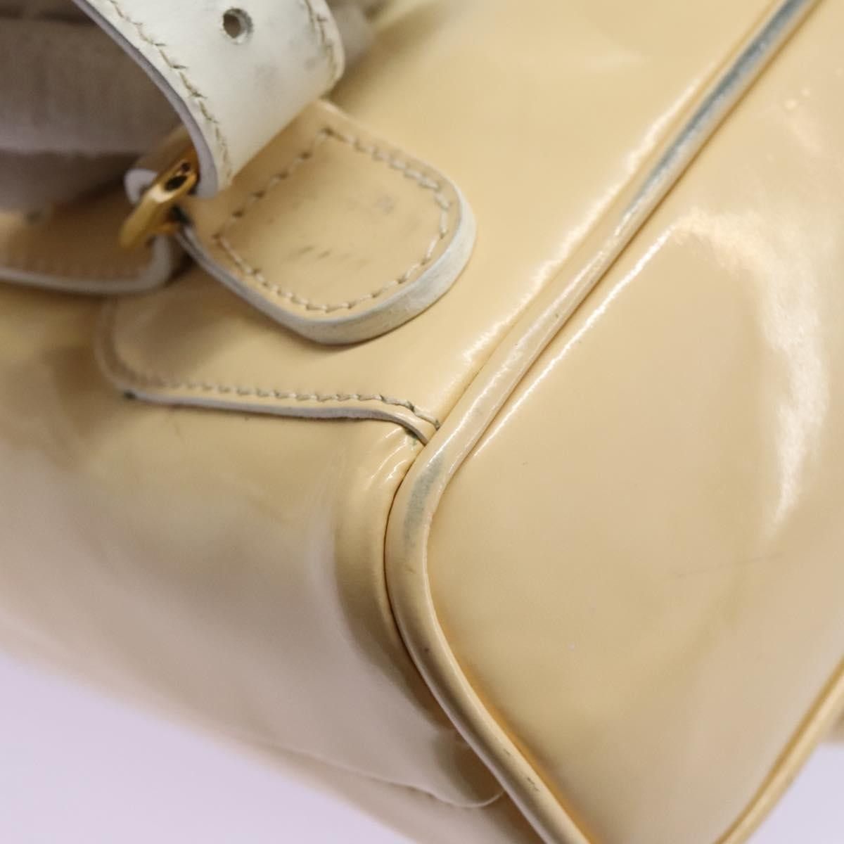 Gucci Gucci Vintage Bamboo Backpack Patent Size ONE SIZE - 10 Thumbnail
