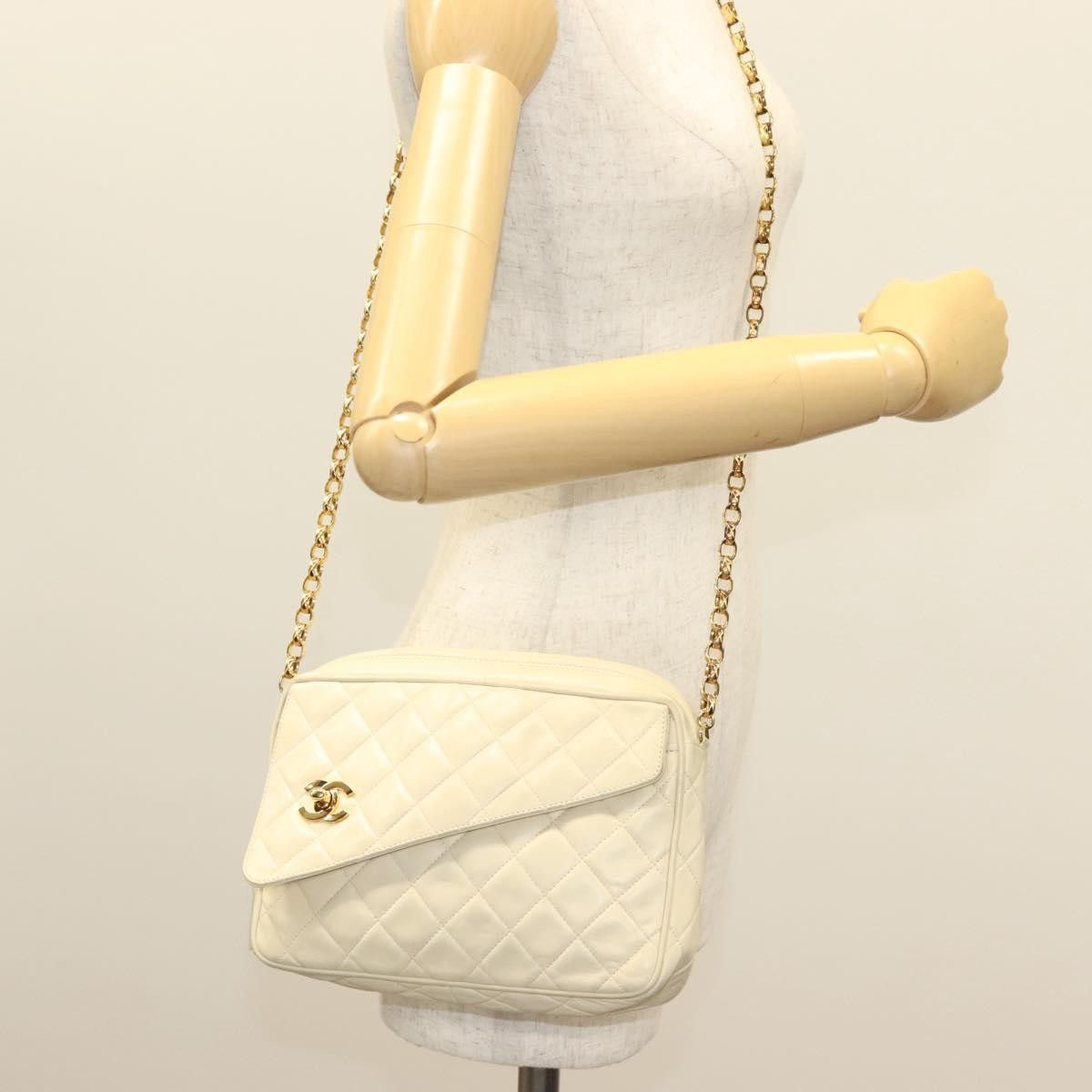 Chanel Chanel Vintage Front Pocket Camera Bag Quilted Lambskin Size ONE SIZE - 13 Thumbnail