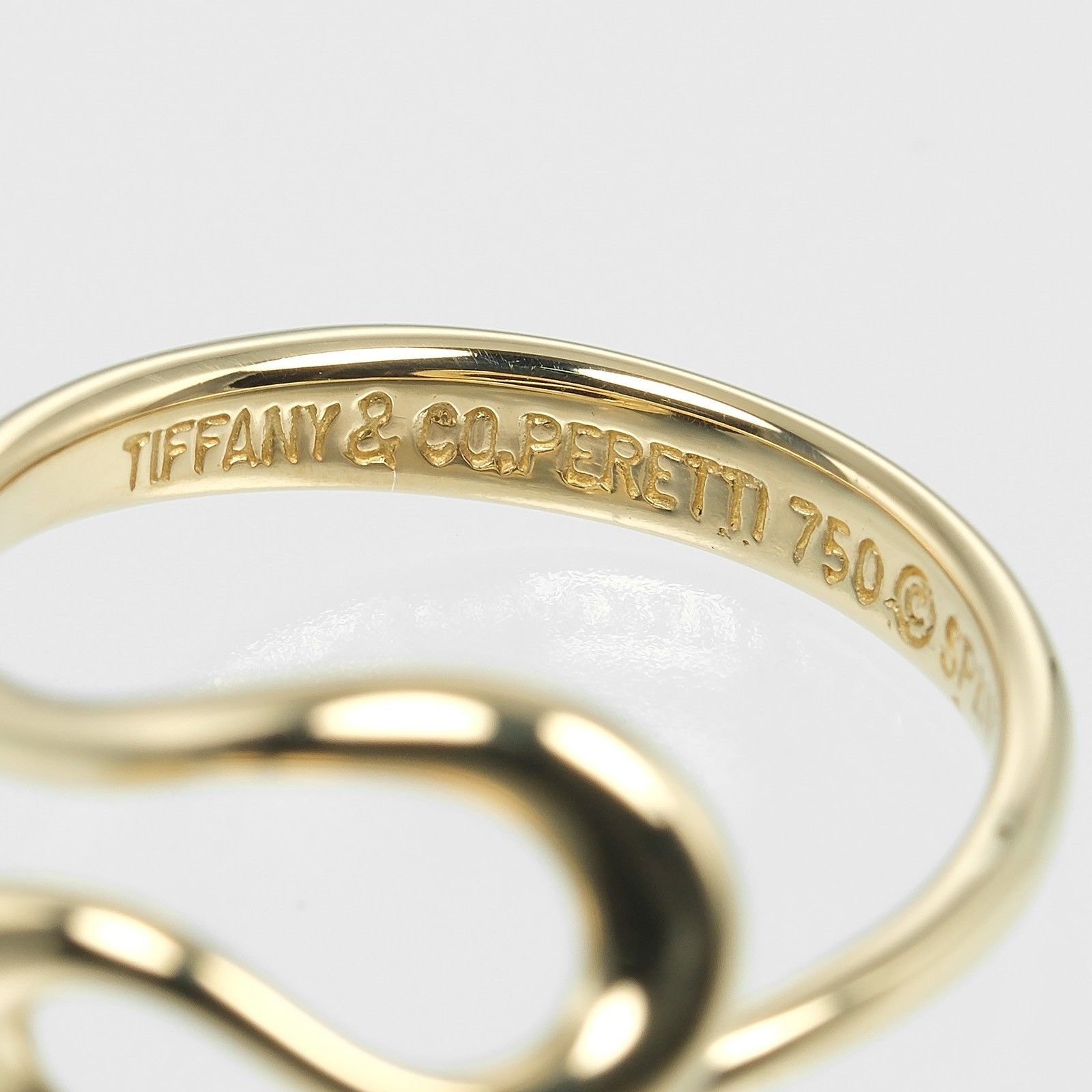 Tiffany & Co. Tiffany & Co. Elsa Peretti Open wave ring Gold Size ONE SIZE - 8 Thumbnail