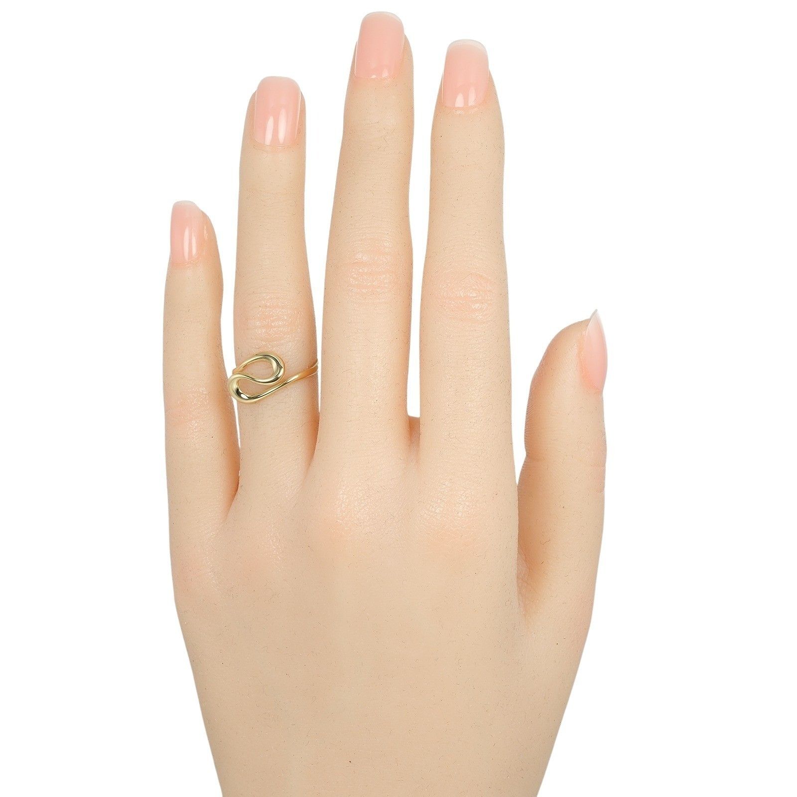Tiffany & Co. Tiffany & Co. Elsa Peretti Open wave ring Gold Size ONE SIZE - 9 Thumbnail