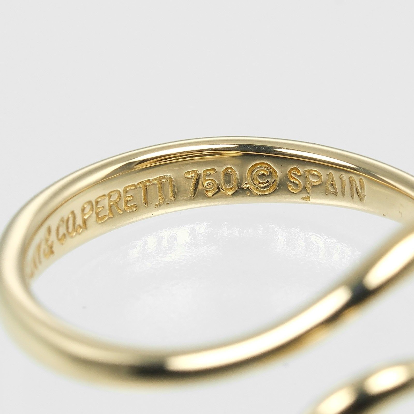 Tiffany & Co. Tiffany & Co. Elsa Peretti Open wave ring Gold Size ONE SIZE - 7 Thumbnail
