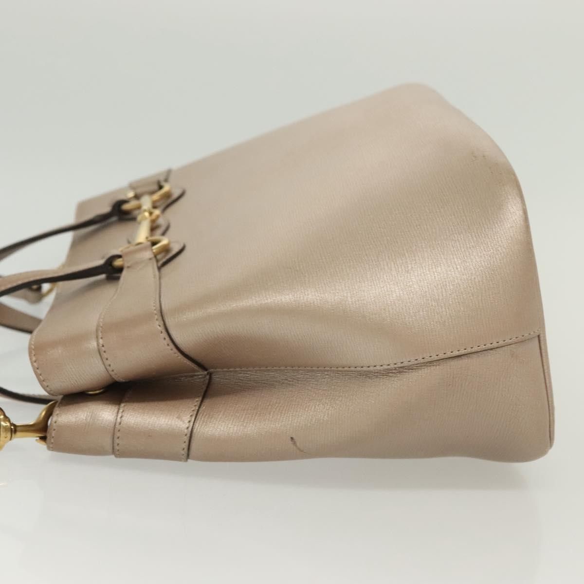Gucci Gucci Bright Bit Convertible Tote Leather Size ONE SIZE - 4 Thumbnail