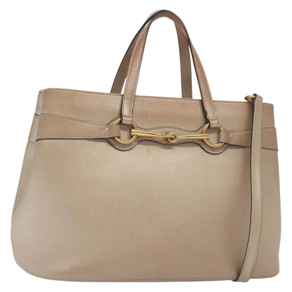 Gucci Gucci Bright Bit Convertible Tote Leather Size ONE SIZE - 23 Thumbnail