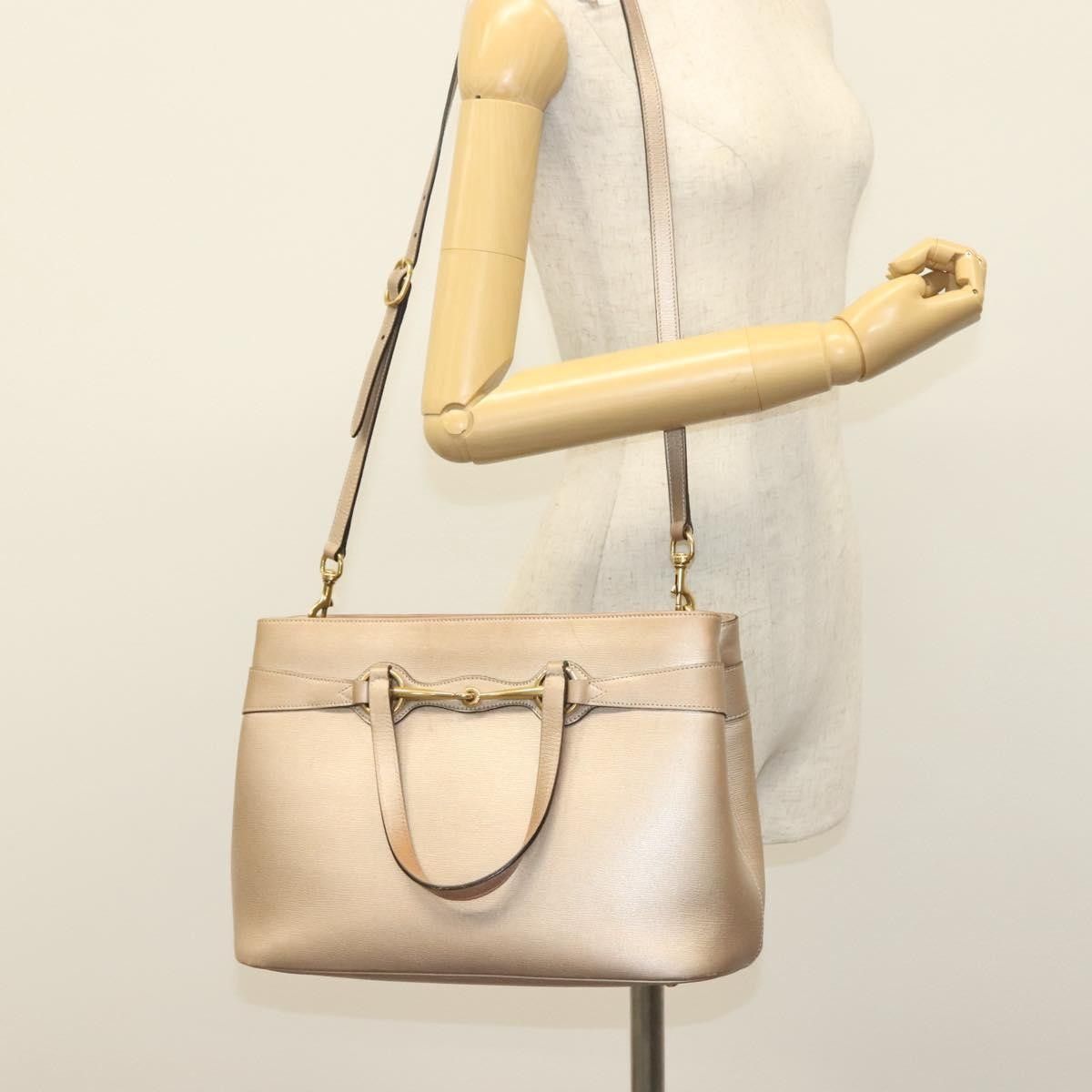 Gucci Gucci Bright Bit Convertible Tote Leather Size ONE SIZE - 15 Thumbnail