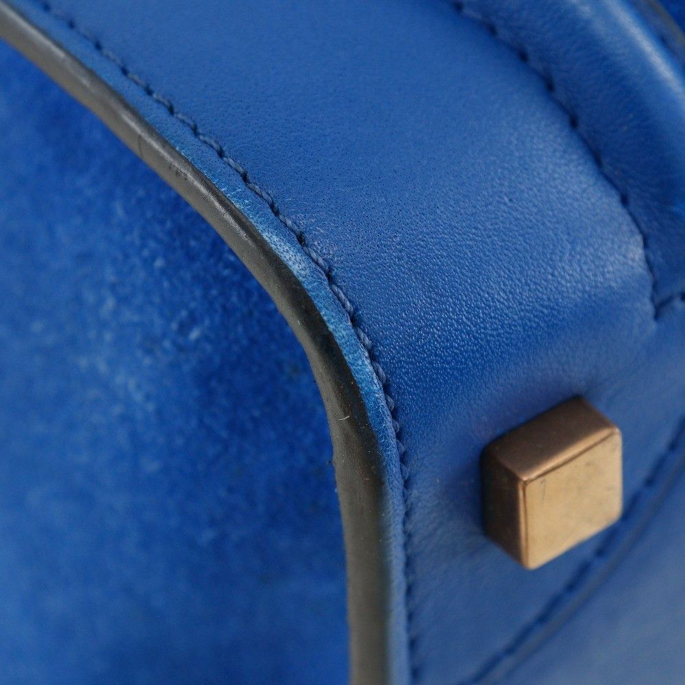 Celine Celine Luggage Bag Suede Size ONE SIZE - 5 Thumbnail