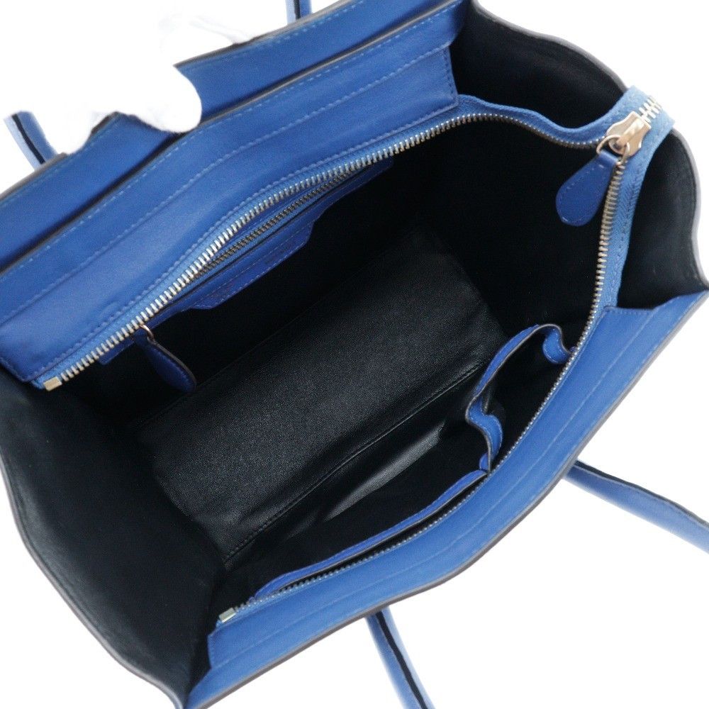 Celine Celine Luggage Bag Suede Size ONE SIZE - 4 Thumbnail