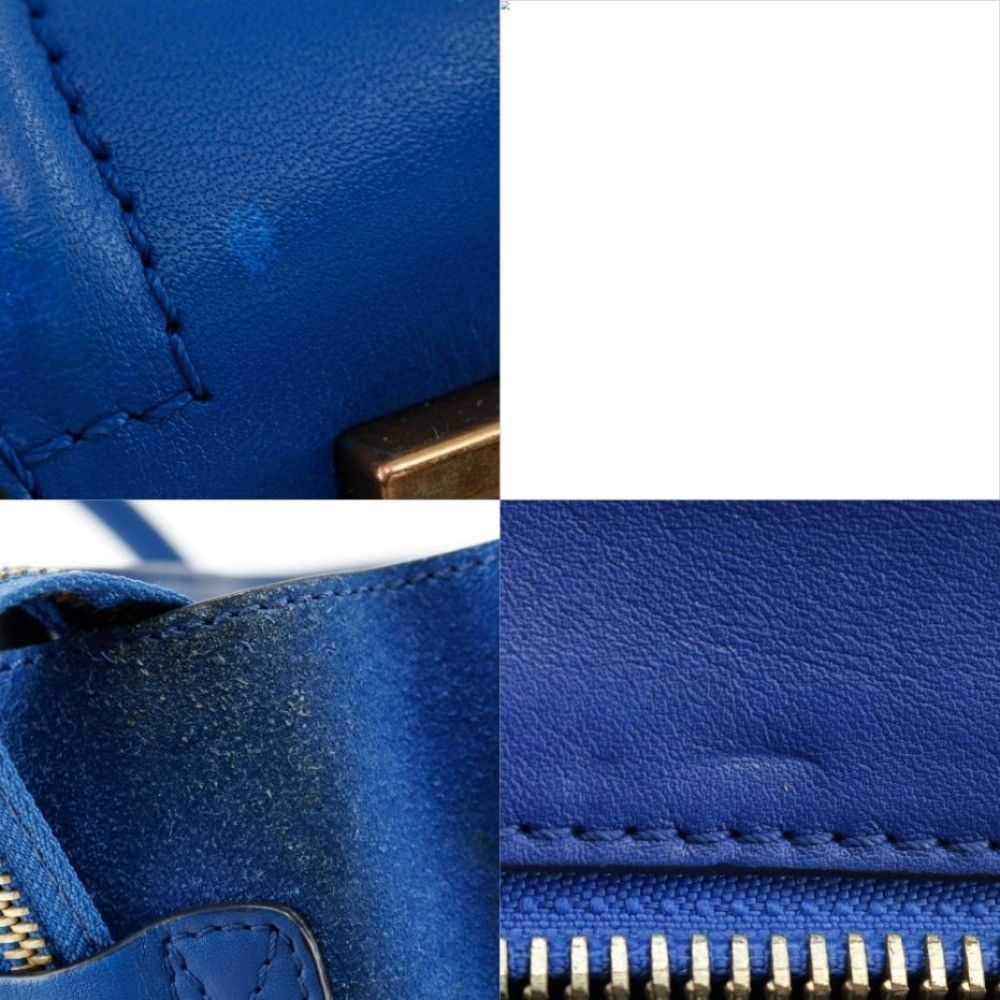 Celine Celine Luggage Bag Suede Size ONE SIZE - 6 Thumbnail