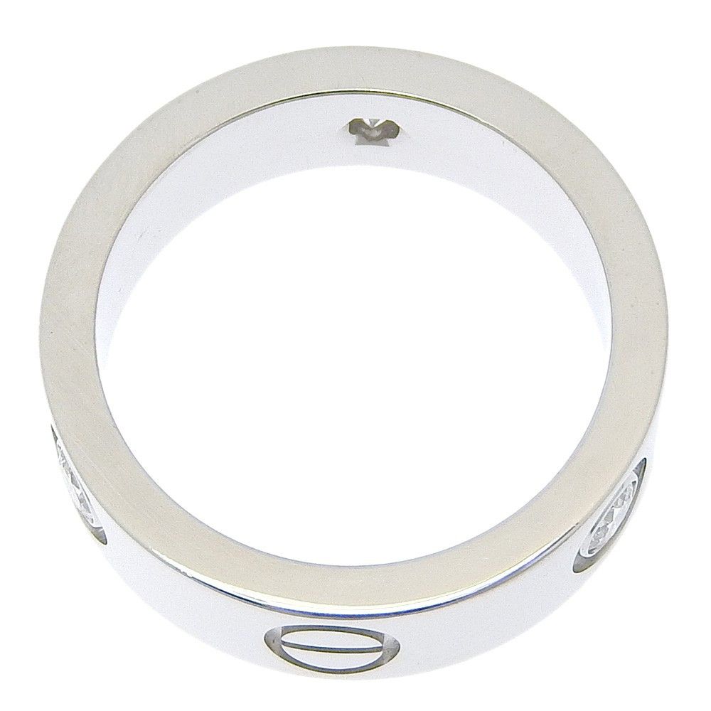 Cartier Cartier Love Band Ring 18K White Gold Size ONE SIZE - 4 Thumbnail