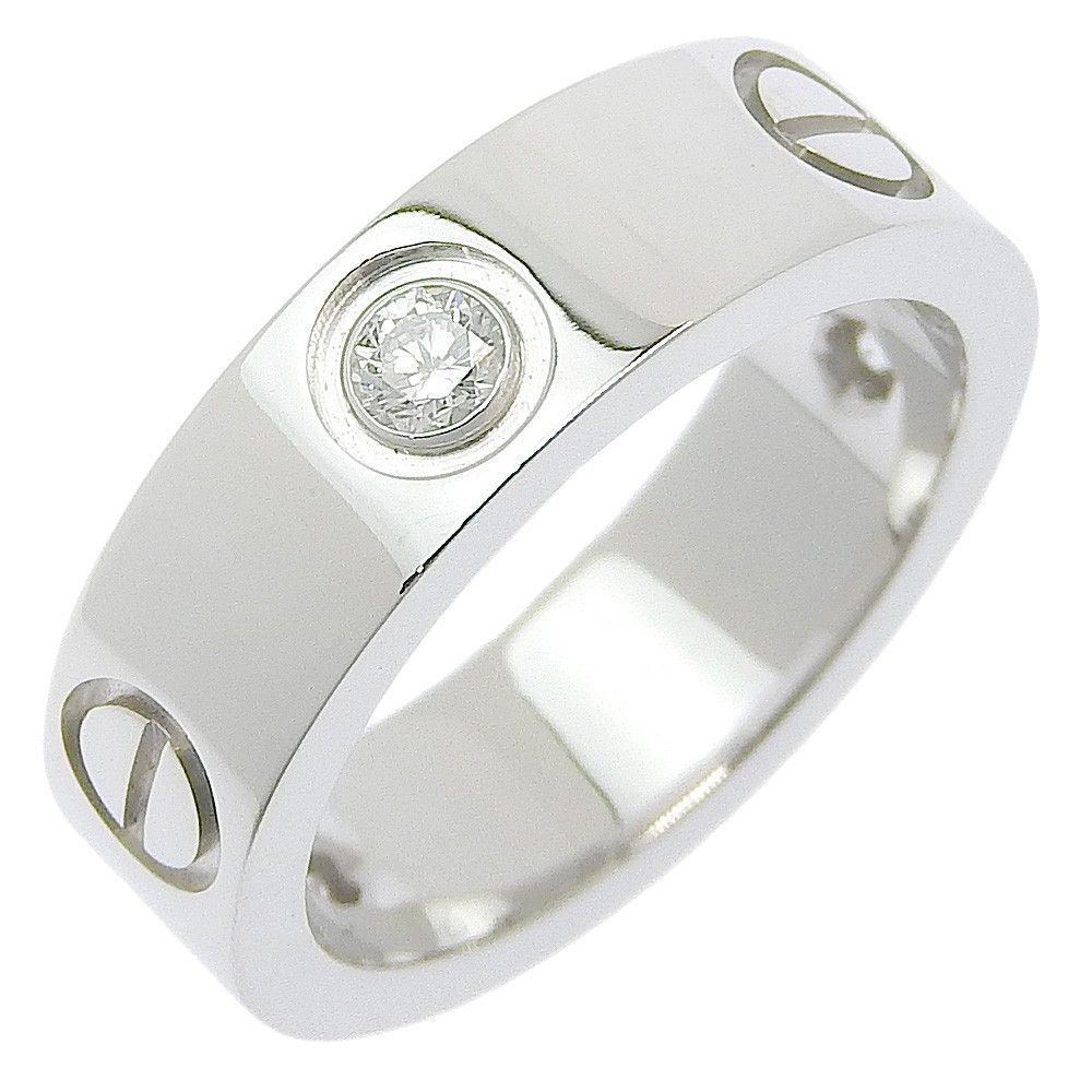 Cartier Cartier Love Band Ring 18K White Gold Size ONE SIZE - 2 Thumbnail