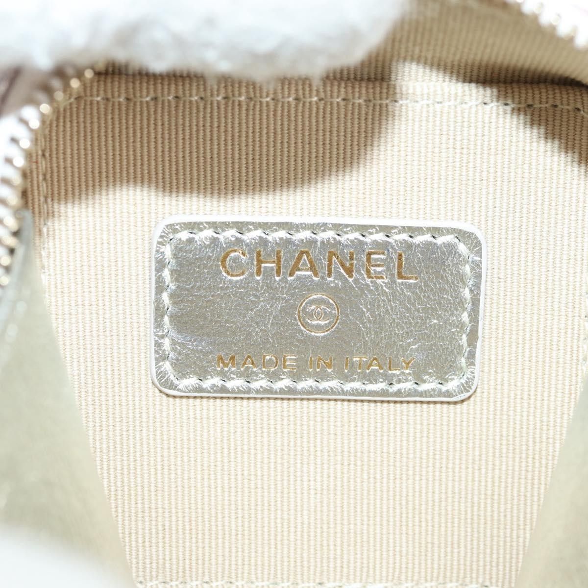 Chanel Chanel CC Cube Zip Clutch with Chain Handle Quilted Lambskin Size ONE SIZE - 7 Thumbnail