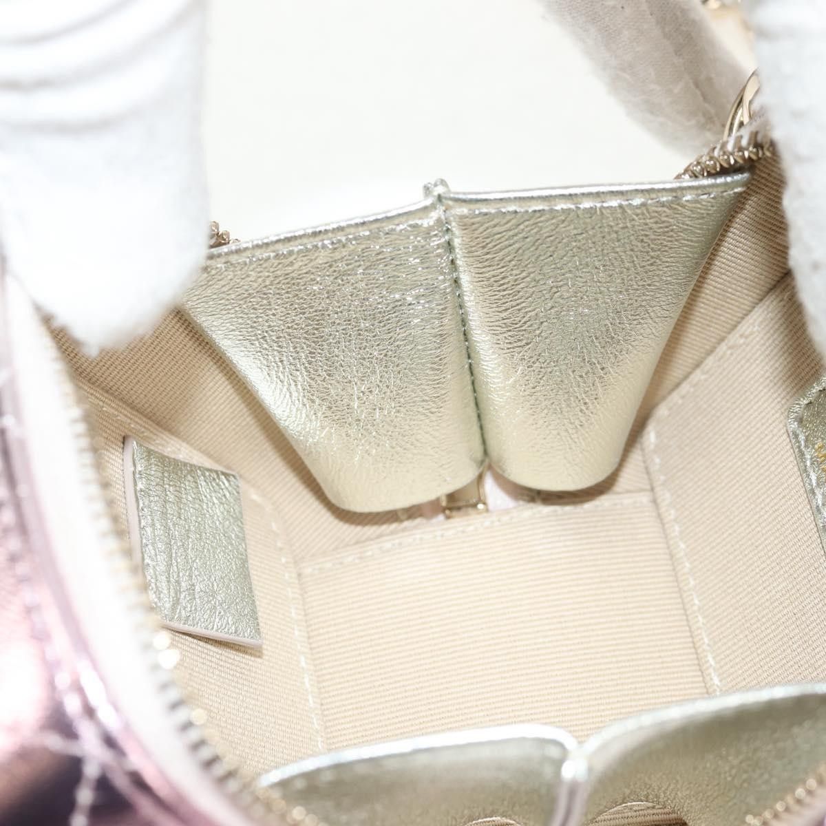 Chanel Chanel CC Cube Zip Clutch with Chain Handle Quilted Lambskin Size ONE SIZE - 24 Thumbnail