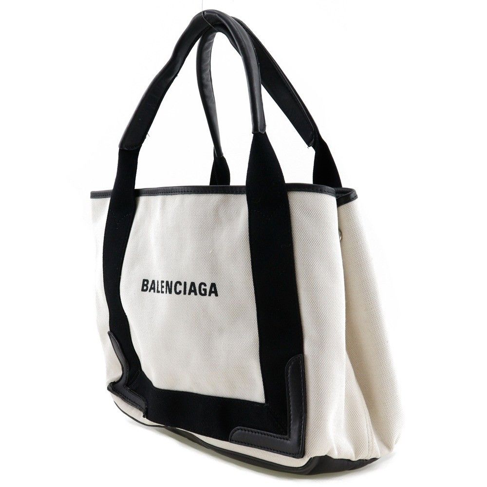 Balenciaga Balenciaga Cabas Tote Canvas and Leather Size ONE SIZE - 5 Thumbnail