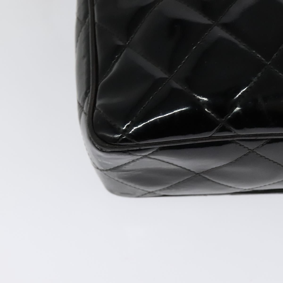 Chanel Chanel Vintage Square Front Pocket Camera Bag Quilted Patent Size ONE SIZE - 12 Thumbnail