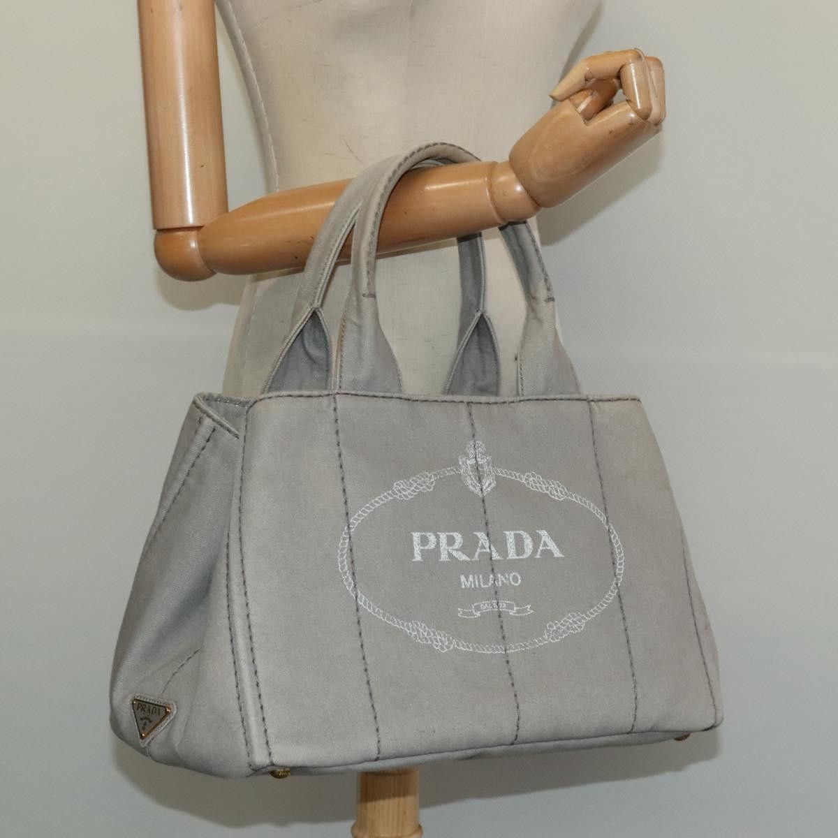 Prada Prada Canapa Tote Canvas Size ONE SIZE - 15 Thumbnail