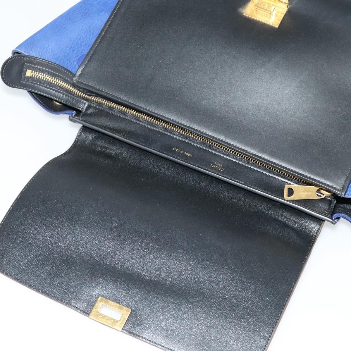 Celine Celine Trapeze Bag Leather Size ONE SIZE - 18 Thumbnail