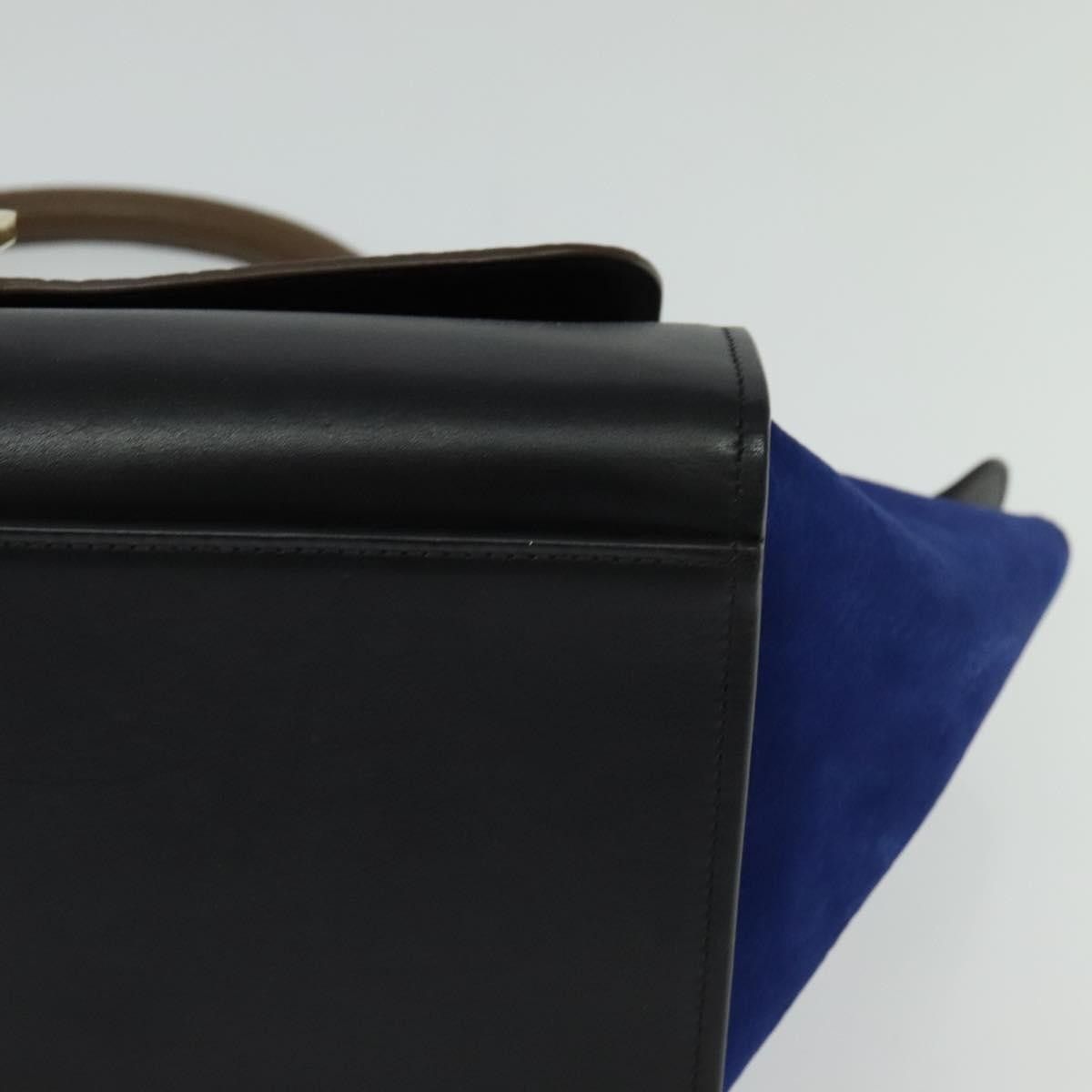Celine Celine Trapeze Bag Leather Size ONE SIZE - 12 Thumbnail