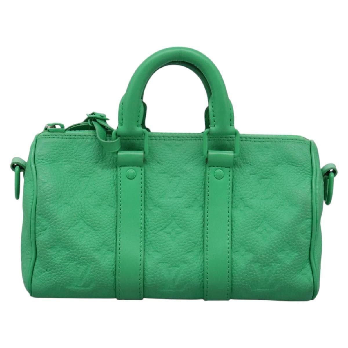 Louis Vuitton Keepall Bandouliere Bag Monogram Empreinte Giant