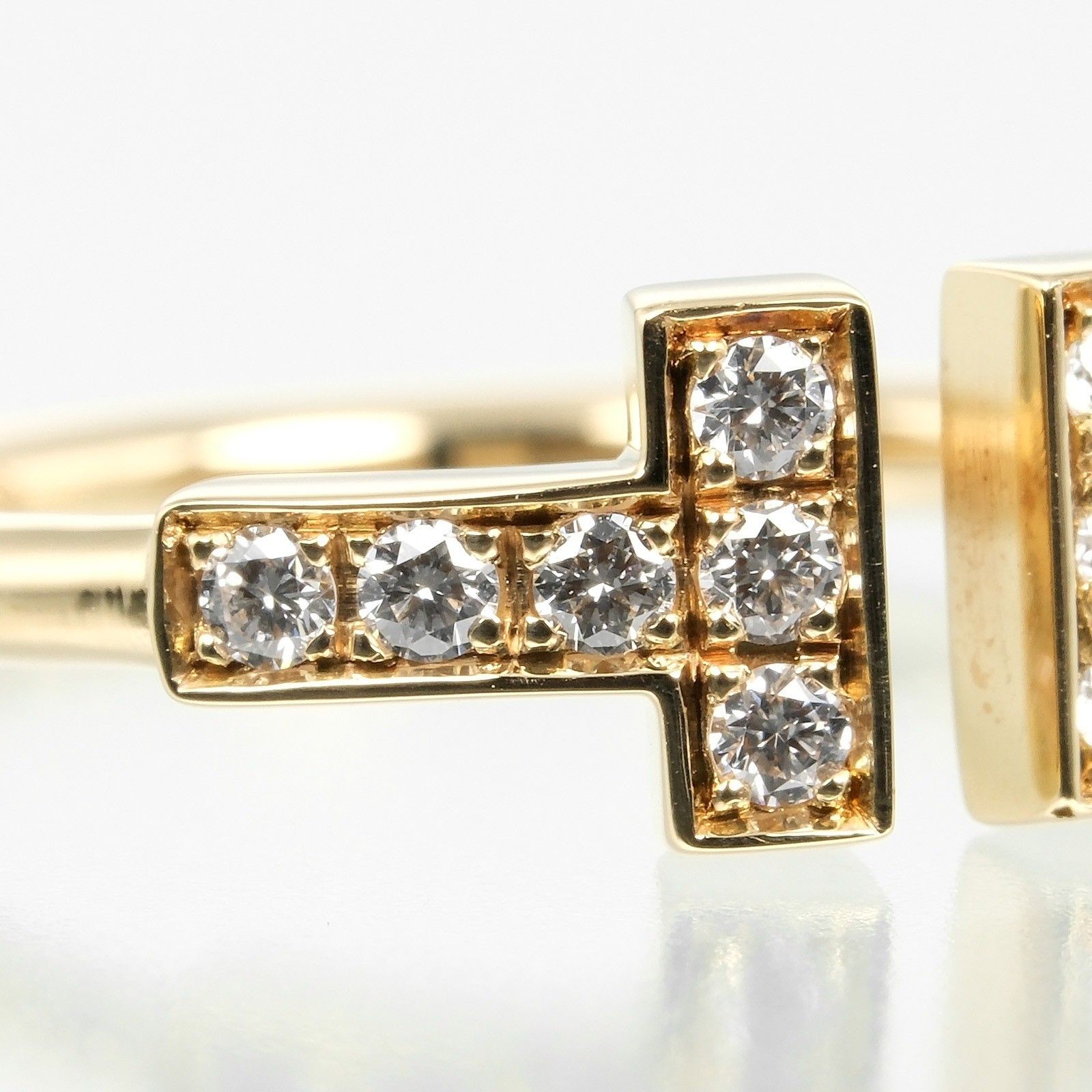 Tiffany & Co. Tiffany & Co. T Wire Ring 18K Yellow Gold Size ONE SIZE - 7 Thumbnail