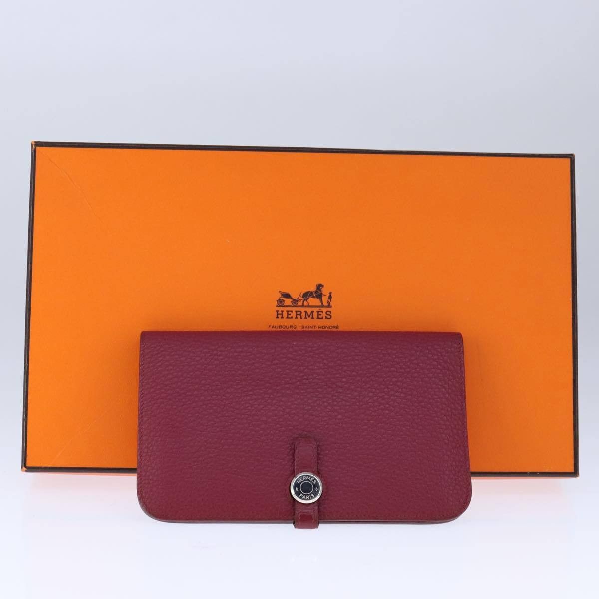 Hermes Hermes Dogon Duo Combined Wallet Leather Size ONE SIZE - 11 Thumbnail