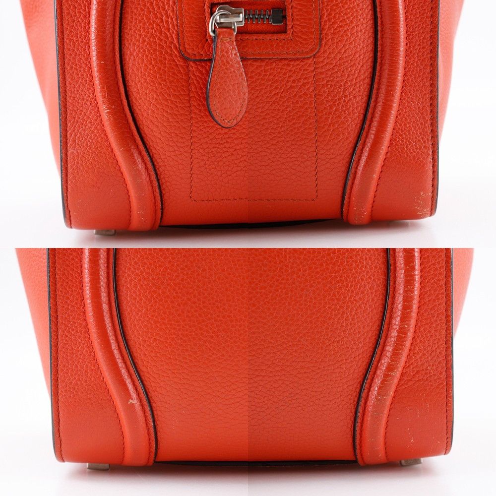 Celine Celine Luggage Bag Grainy Leather Size ONE SIZE - 9 Thumbnail