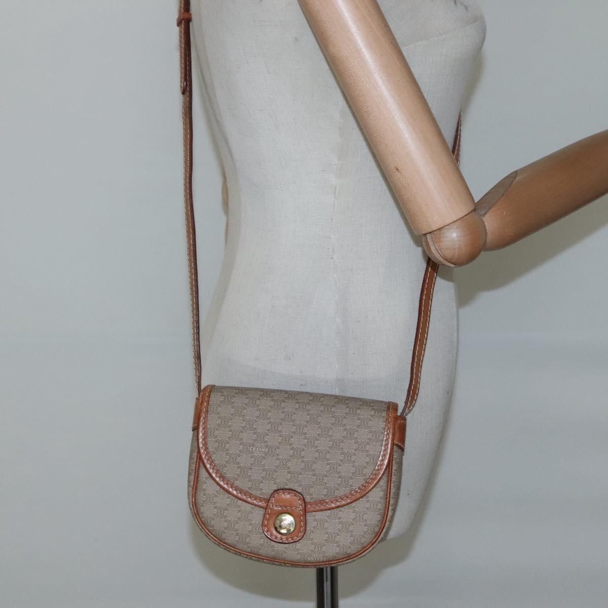 Celine Celine Macadam Shoulder Bag PVC Leather Size ONE SIZE - 14 Thumbnail